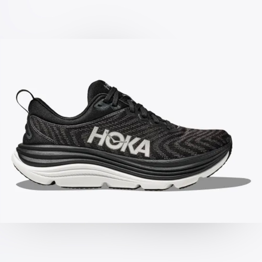 HOKA Gaviota 5 Women’s Black Running Shoes size w 10.5 D wide